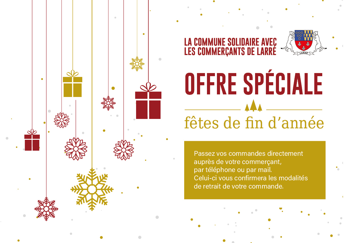 Offre F Tes De Fin D Ann E Des Commer Ants De Larr Larr