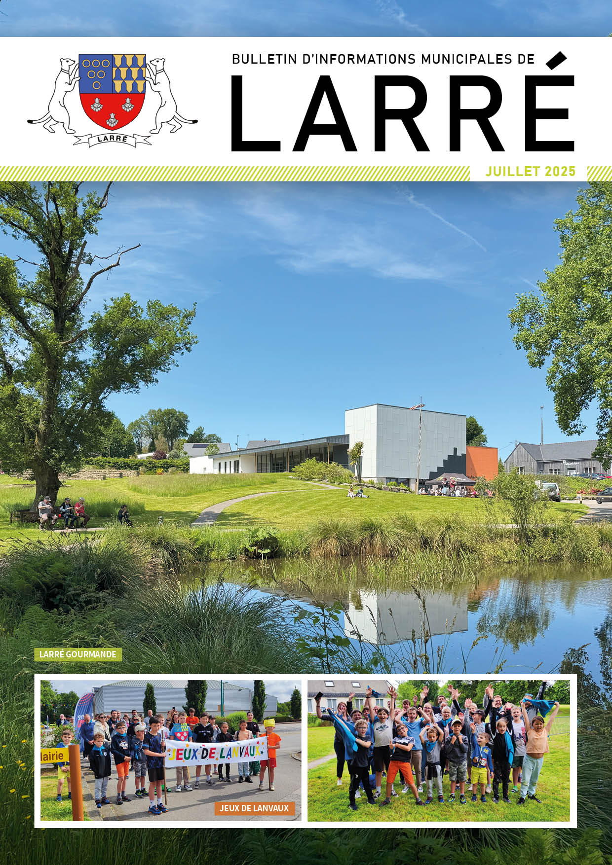 couverture bulletin municipal Larré